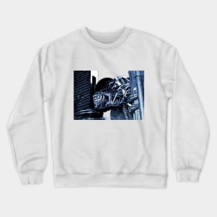 Aliens (1986) APC scene (Scale: 127%) Blue Poster Print Crewneck Sweatshirt